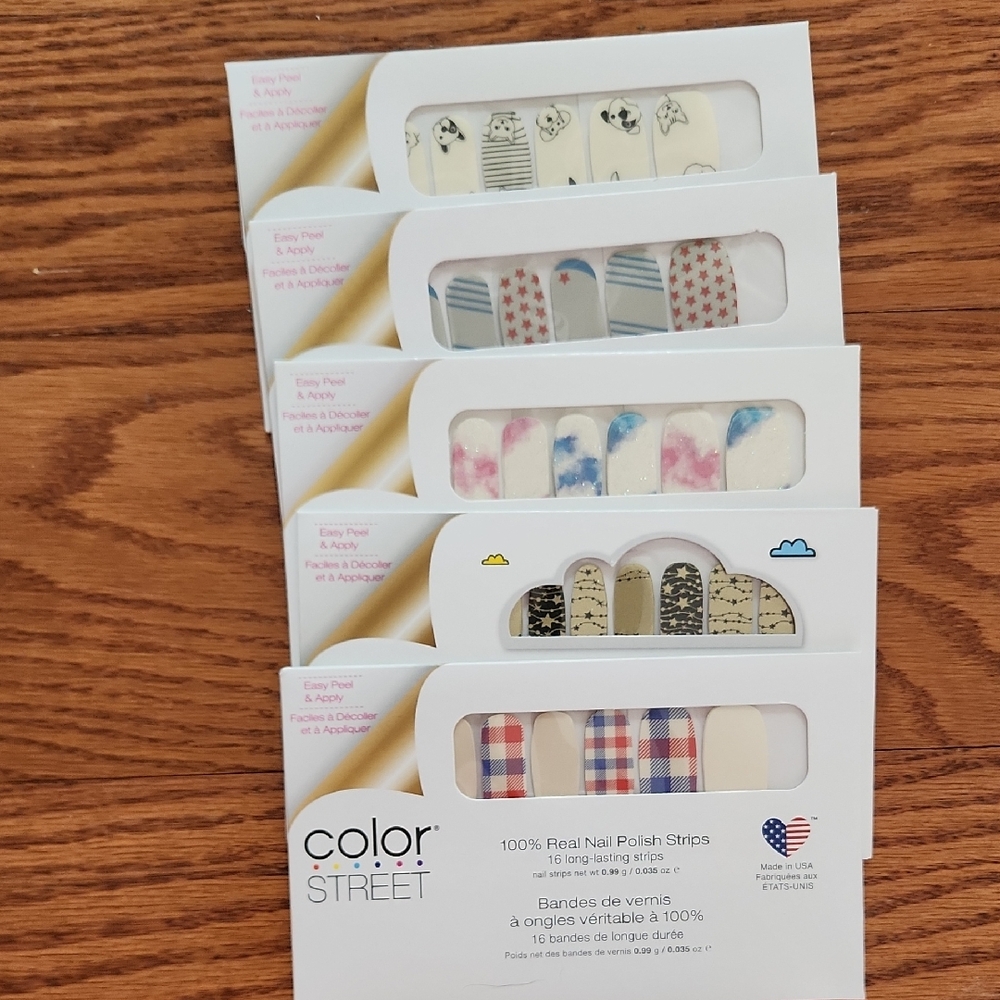 Color Street Nail Strips - Playful Patterns and Pastels